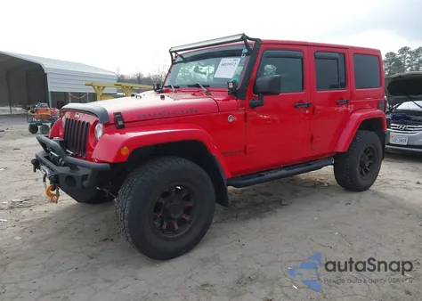 2017 Jeep Wrangler Unlimited Rubicon 4X4 z USA, uszkodzony, nr VIN 1C4HJWFG6HL754649